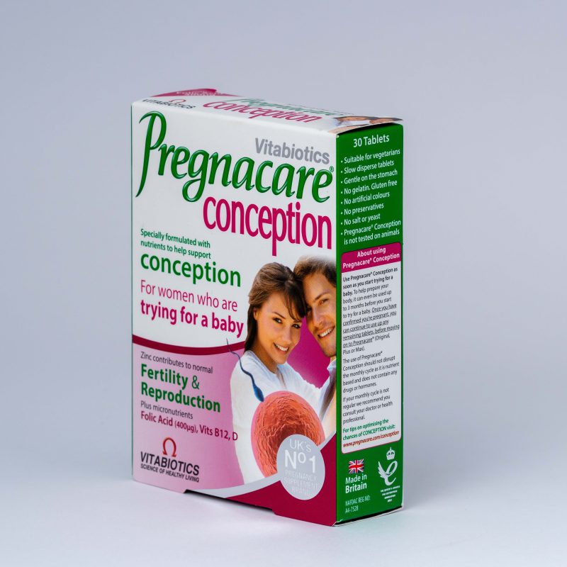 Vitabiotics Pregnacare Conception Tabs Drugsexpress